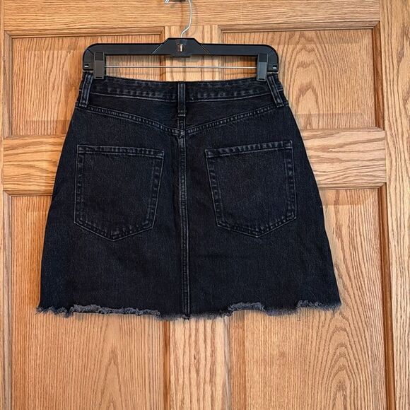 ABERCROMBIE Zoe Natural Rise Vintage A-Line Full Zip Skirt - Picture 10 of 10